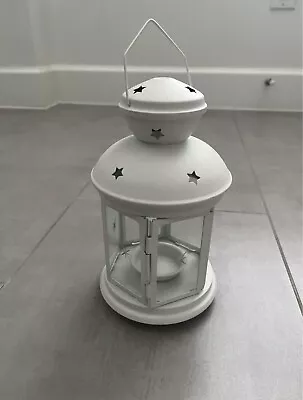 IKEA ROTERA Lantern For Tealight White (301.229.86) Free Shipping • $9.99