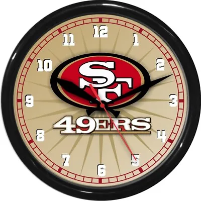 12.25  San Francisco 49ers Wall Clock • $39.90