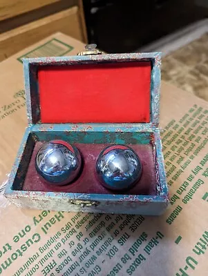 2 Sets  ~ Vintage Chinese Baoding Medicine Chime Balls  • $20