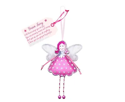 ‘Brave Fairy’ Be Brave Courage Childrens Card Gift Quote Fair Trade Hanging • £7.25