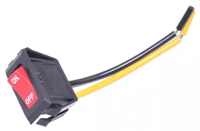 $7.83 • Buy Hoover Vacuum On Off Switch With Yellow & Black Leads, Genuine OEM 28161074