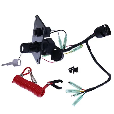 Outboard Single Engine Key Panel Main Switch 6R5-82570-00-00 For Yamaha L250 225 • $52.38