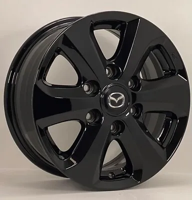 16 Inch Genuine Mazda BT 50 Alloy Wheels In Gloss Black • $879