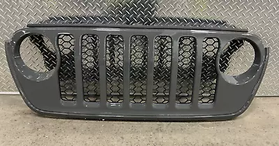 18-22 Jeep Wrangler Jl 20-22 Gladiator Oem Front Grille W/ Inserts Sting Gray • $399