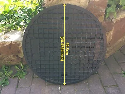 Inspection Chamber Cover Round Manhole Drain Cover Underground Drainage 20.47in • £94.80