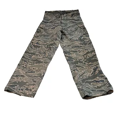 Valley Apparel Military Shell Pants Mens Medium Long Camo Gore-Tex Seam Seal • $59.88