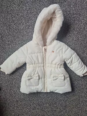 Baby Girl Winter Coat 3-6 Months • £4