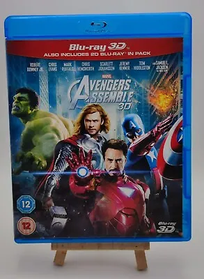Marvel Avengers Assemble Blu Ray 3D + Blu-ray [Region Free]  • £4.50