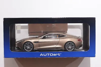 Autoart Aston Martin Vanquish Selene Bronze Scale 1:18 70248 • $300