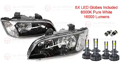 Headlights Pair + Full LED Globes For Holden Commodore VE Series 1 SS SV6 Omega • $289