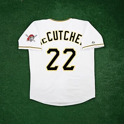 Andrew McCutchen Pittsburgh Pirates Men's White Home Jersey W/ Team Patch • $129.99