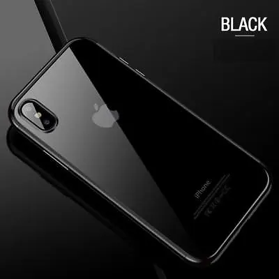 $6.90 • Buy For Apple IPhone X 8 Case Slim Clear TPU Soft Bumper Shockproof Thin Back Cover