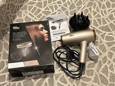 £17 • Buy Phil Smith DC Motor Hair Dryer Be Gorgeous WITH CONCENTRATORNOZZLE & DIFFUSER