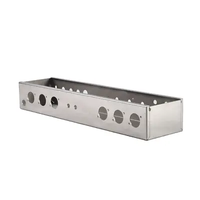 1pc Pro 5C5 Style Chrome Plated Stainless Steel Chassis For Tube Amp • $50.59