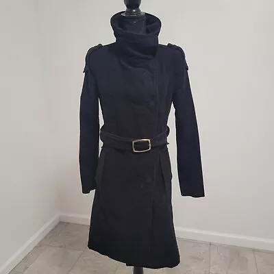 Mango Black Trenchcoat Medium • $19.99