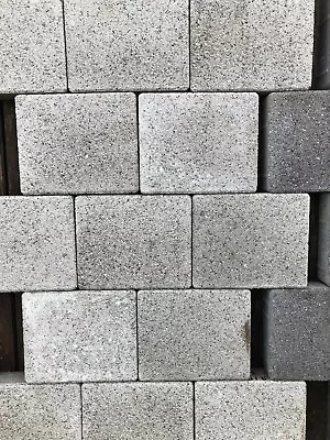 Cobble Setts 210x170 50mm Corrib Blocks Silver 8m2 Pack Driveway Stones • £3