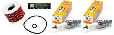 $17.99 • Buy Tune Up Kit 2 NGK CR8E Spark Plugs + Oil Filter Kawasaki Ninja 250 EX250R 08-12