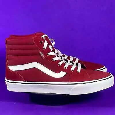 Vans Filmore Hi Men's Red High-Top Sneakers Shoe Size 10 NWB • $58