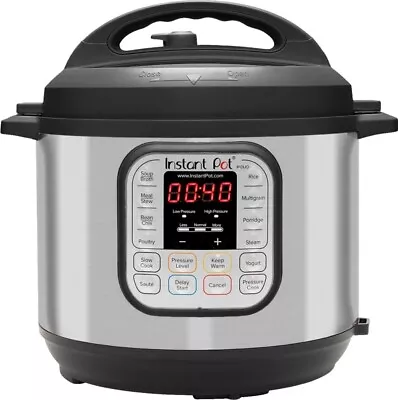 Instant Pot IP-DUO60 V3 6-QT 7-in-1 Programable Pressure Cooker NEW IN BOX • $59.99