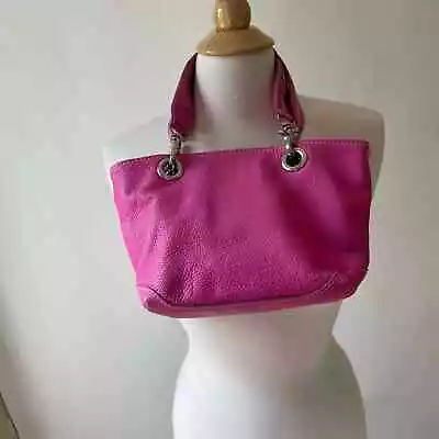 Anthro Ombu Hot Pink Small Bucket Bag • $40