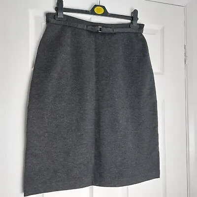 Next Women's Skirt Office Business Work Grey Size 12 • $12.32