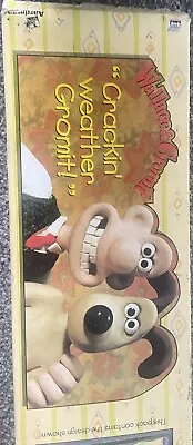 Vintage Wallace & Gromit Cardboard Car Windshield Screen Shade Crackin Weather • £15