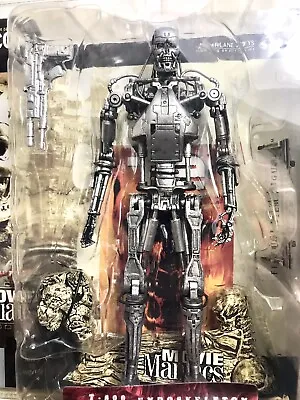 Terminator 2 T-800 Endoskeleton Movie Maniacs Series 5 McFarlane NEW IN BOX • $33.99