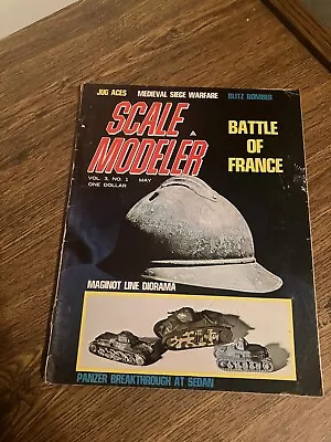 Vintage Back Issue Of Scale Modeler Magazine - May 1968 • $3.50