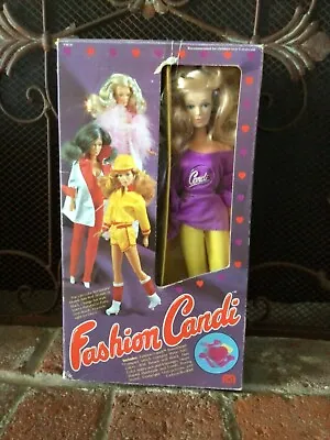 NEW Vintage 1979 Mego Fashion Candi 11.5  Doll In Box Mego W/Inserts NRFB • $35