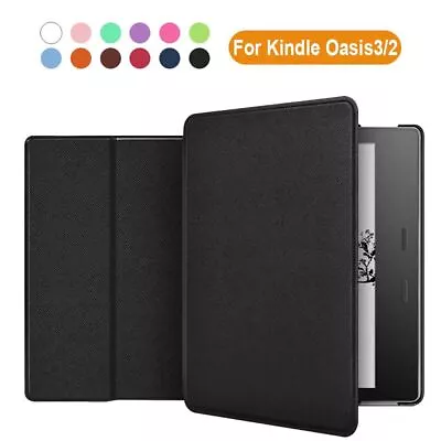 PU Leather 7 Inch EReader Folio Case Protective Shell For Kindle Oasis 2/3 • $19.83