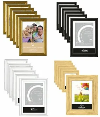 £15.19 • Buy 6 X Or 12 X A4 Certificate Photo Picture Frames Free Standing Wall Mountable