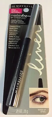 Maybelline Eyeliner Master Drama By Eyestudio # 410 Made Of Steel - Lot Of 2 • $8.95