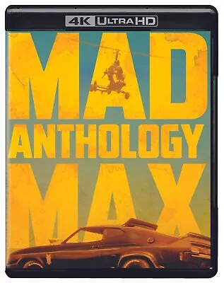 Mad Max Anthology 4K UHD Blu-ray Mel Gibson NEW • $54.94