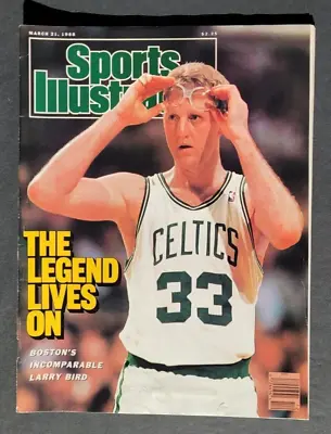 1988 Sports Illustrated Larry BIRD Celtics KENTUCKY Louisville Mike TYSON N/Lab • $8.25