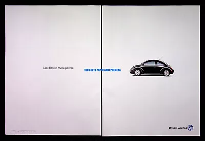 Volkswagen Beetle Car 1999 Trade Print Magazine Ad Poster ADVERT • $9.99