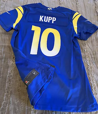 COOPER KUPP Los Angeles RAMS Football NIKE Replica Women's SMALL Jersey NFL Blue • $35.99