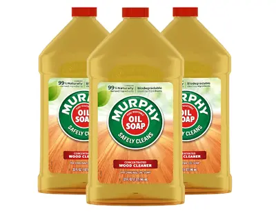 Murphy Oil Soap Wood Cleaner 32 Fluid Ounce (Pack Of 3) • $21