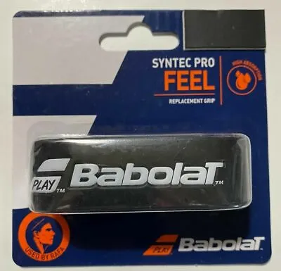 Babolat Syntec Pro Replacement Tennis Grip Black White Black & Yellow Color • $10.95