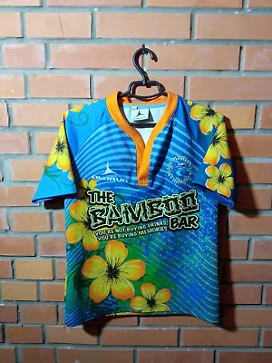 Hawaii Marlins Jersey Rugby Shirt Multicolor Olorun Trikot Polyester Mens Size S • £30