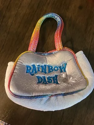 My Little Pony Rainbow Dash Plush & Embroidered Purse Carrier • $9.99