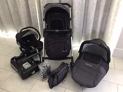 £249.95 • Buy Baby Travel System Maxi-Cosi: Pram, Carry Cot, Car Seat & Base, Accessories