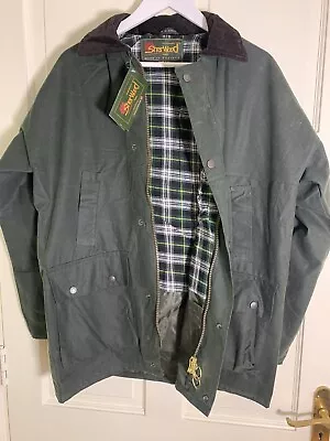 £42.70 • Buy Sherwood Forest Made In England Green Waxed Hunting Walking Jacket UK Medium