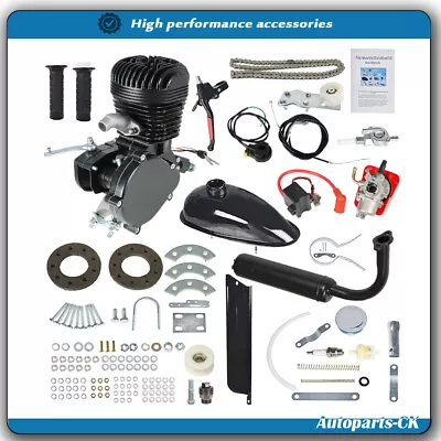 2-Stroke 100CC Bicycle Motorized Gas Petrol Bike Engine Motor Kit CDI Full Set • $121.02