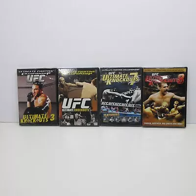 UFC Ultimate Knockouts DVD Collection Volumes 3 5 7 And 8 • $13.08