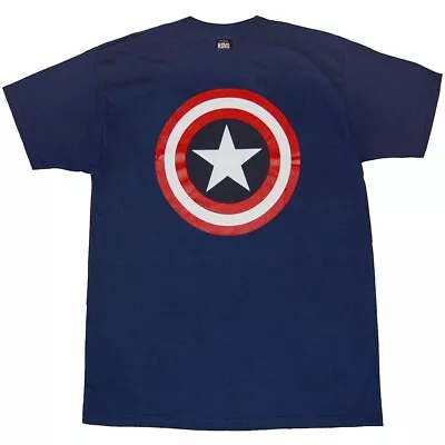 Captain America Classic Logo Adult T-Shirt • $16.99