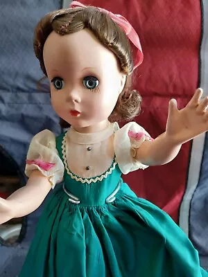 1950s MADAME ALEXANDER LITTLE WOMEN 14  HP BETH DOLL. NO BOX.   • $65.95