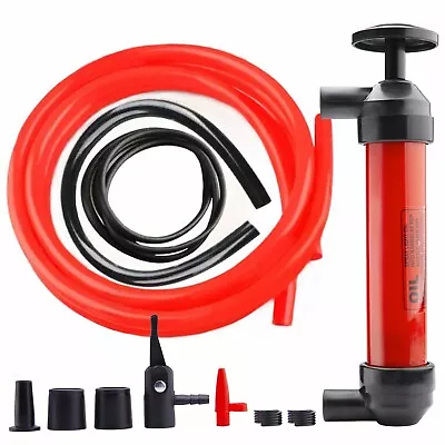 Syphon Transmission Oil Liquid Water Diesel Fuel Air Hand Pump Extractor Tool US • $11.99