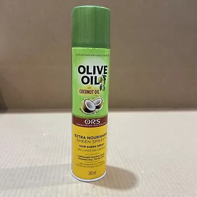 ORS Olive Oil Nourishing Sheen Spray With Coconut Oil 240 Ml Each • £5.99