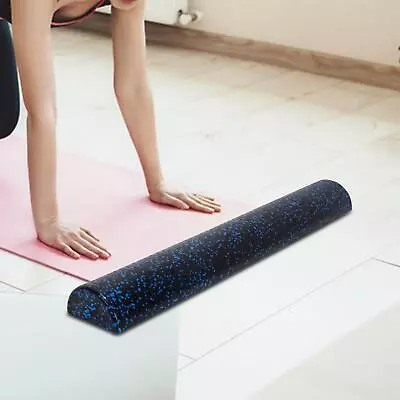 Half Foam Roller Muscle Roller Gym Back Neck Legs Massage Home Pliability Back • $79.95