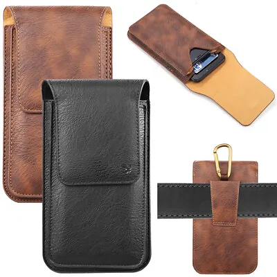 Belt Loop Pouch Case Holster Dual Phone Holder For Samsung Galaxy S24 Ultra/S24+ • $14.99